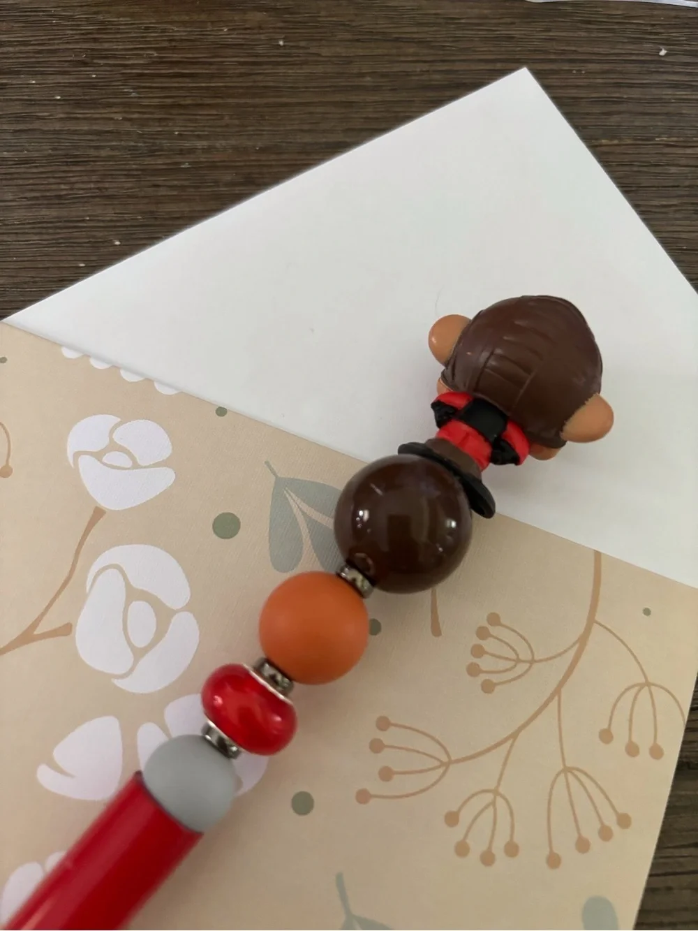 Disney Doorables: Star Wars: Nien Nunb handmade beaded pen